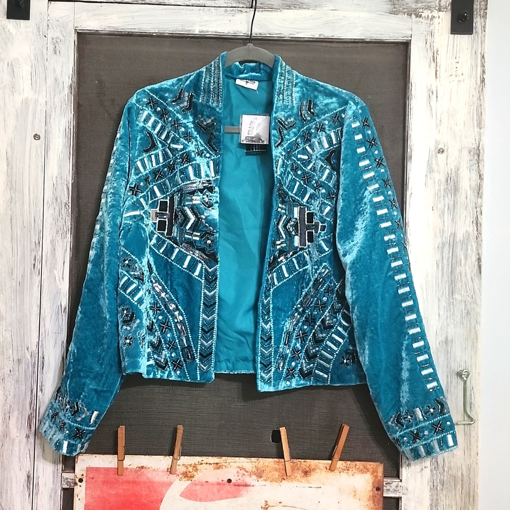 Crazy Train Velvet Jacket